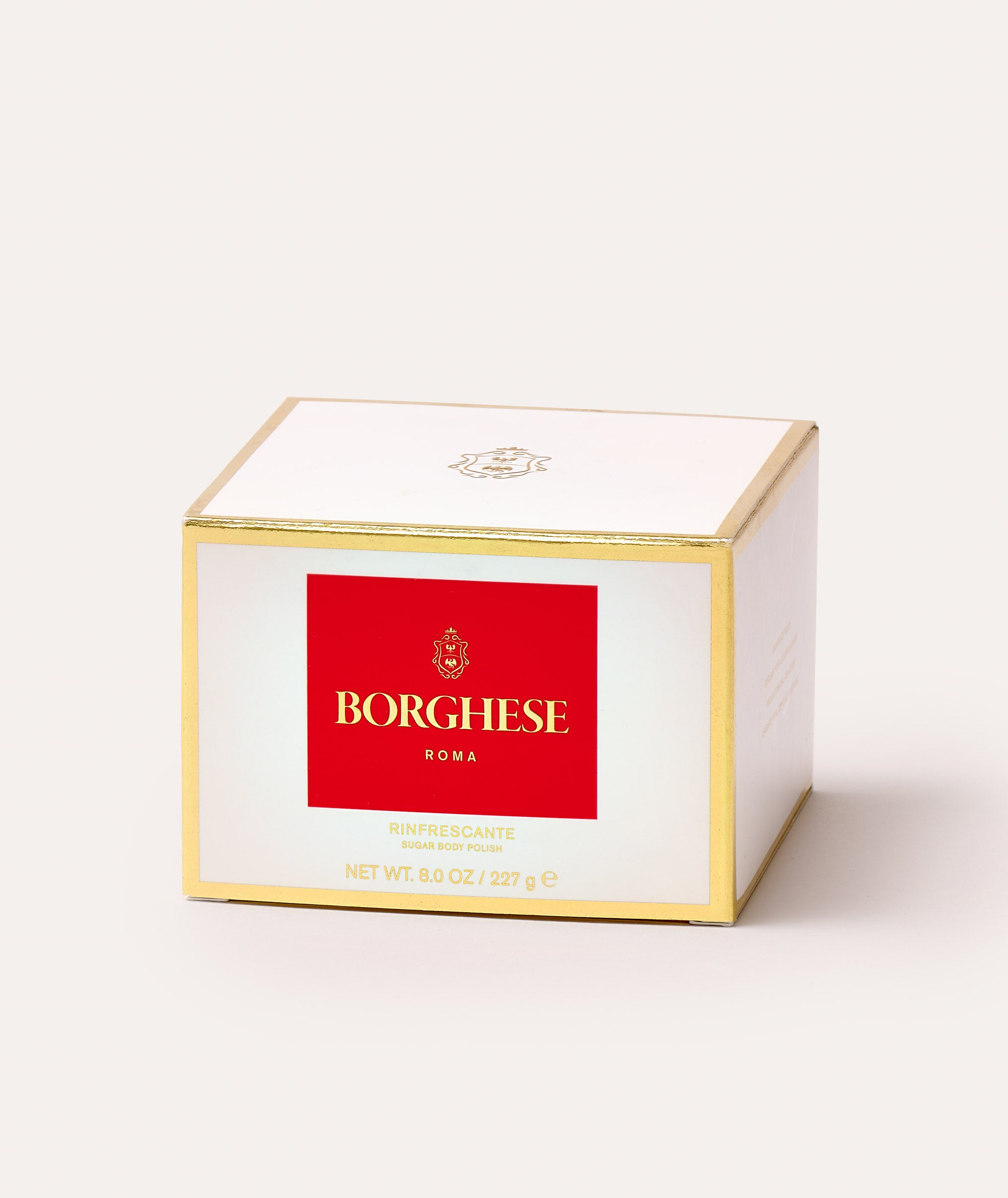 This is a picture of the Borghese Rinfrescante Sugar Body Scrub box