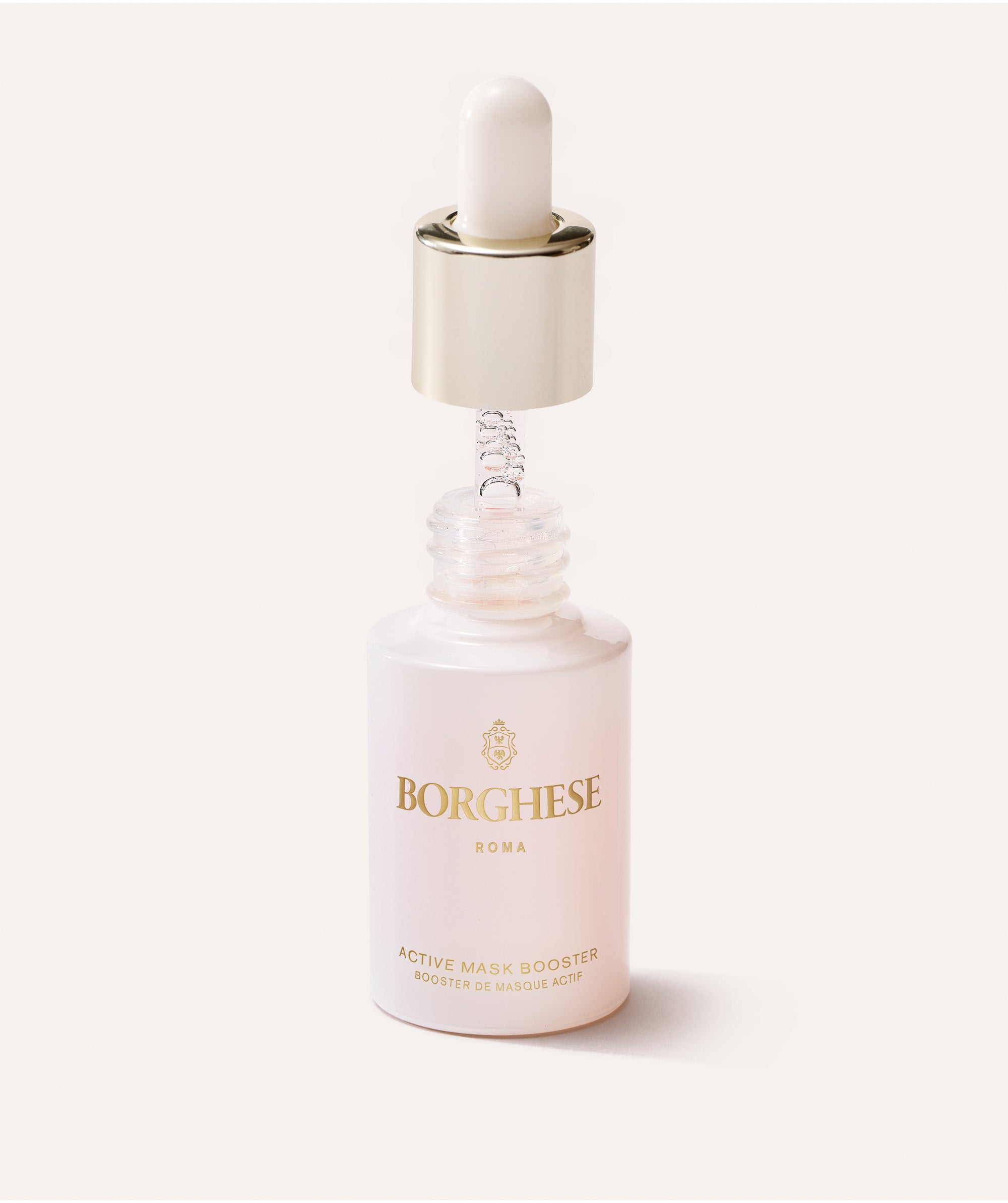 Picture of Active Mask Booster bottle with dropper inside bottle