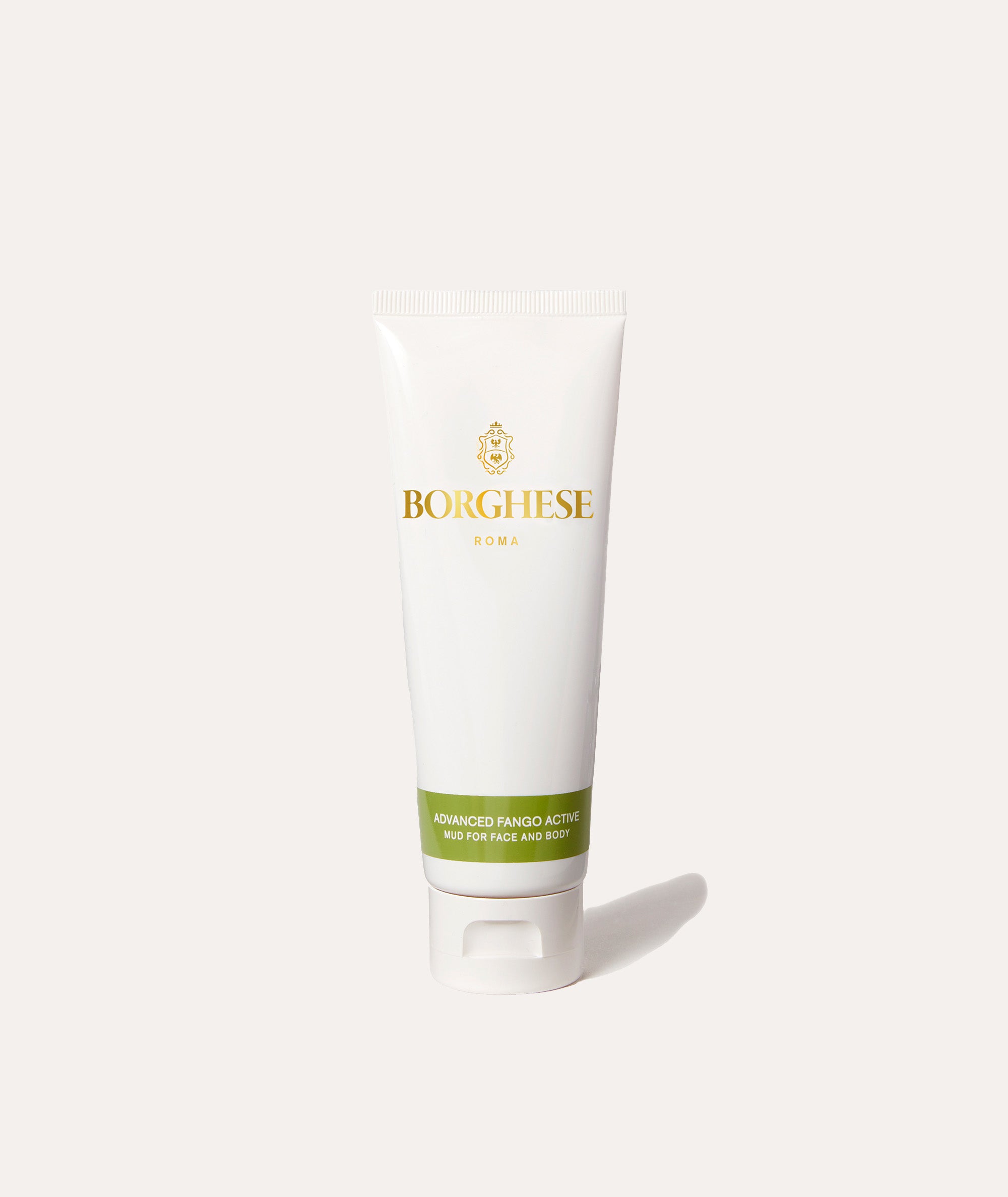 Our Advanced Active Fango Mud Mask now in sleek, white tubes for easy on the go application