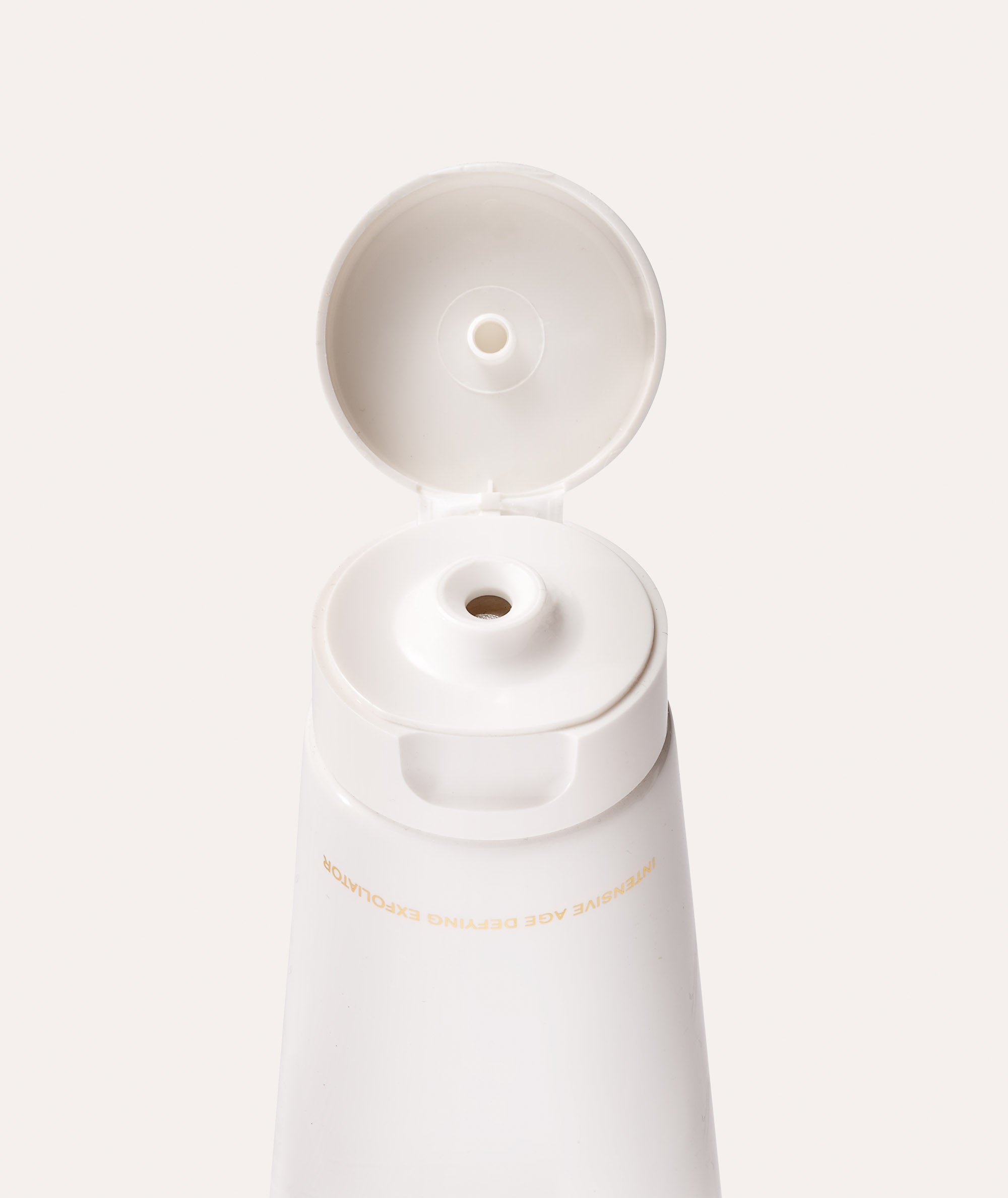This is a picture of the Borghese Intensive Age Defying Exfoliator dispenser and cap