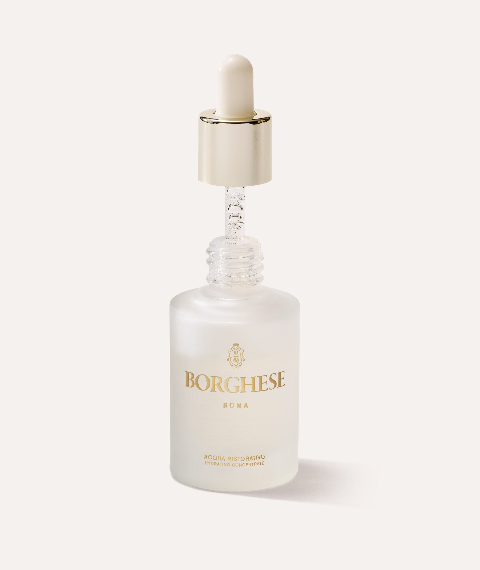 Acqua Ristorativo Hydrating Concentrate dropper inside of bottle