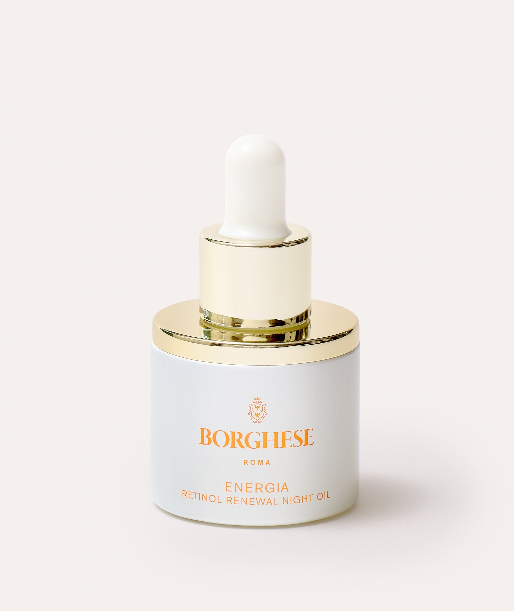 This is a picture of Borghese ENERGIA Retinol Renewal Night Oil bottle