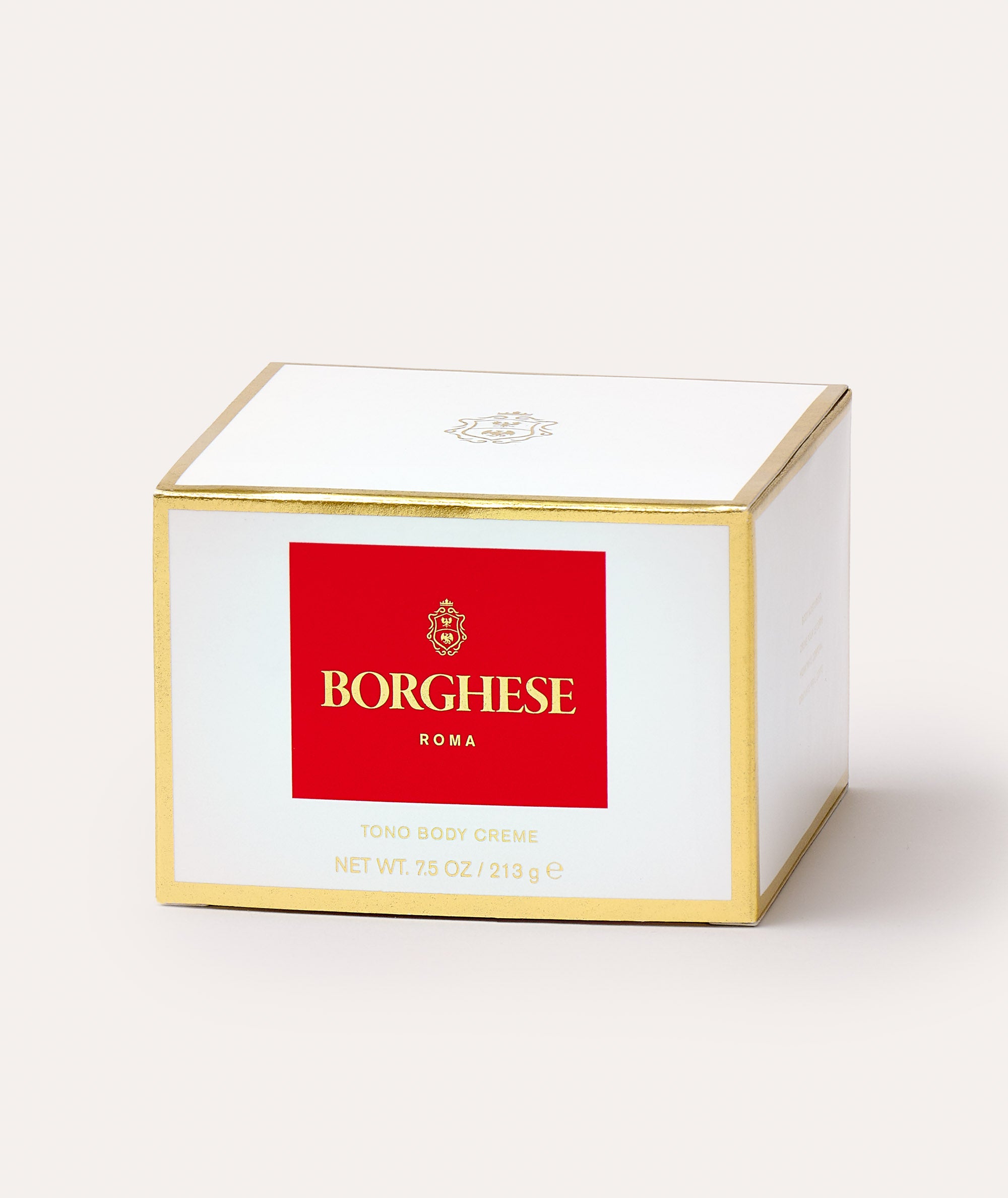 This is a picture of the Borghese Tono Body Creme in a box