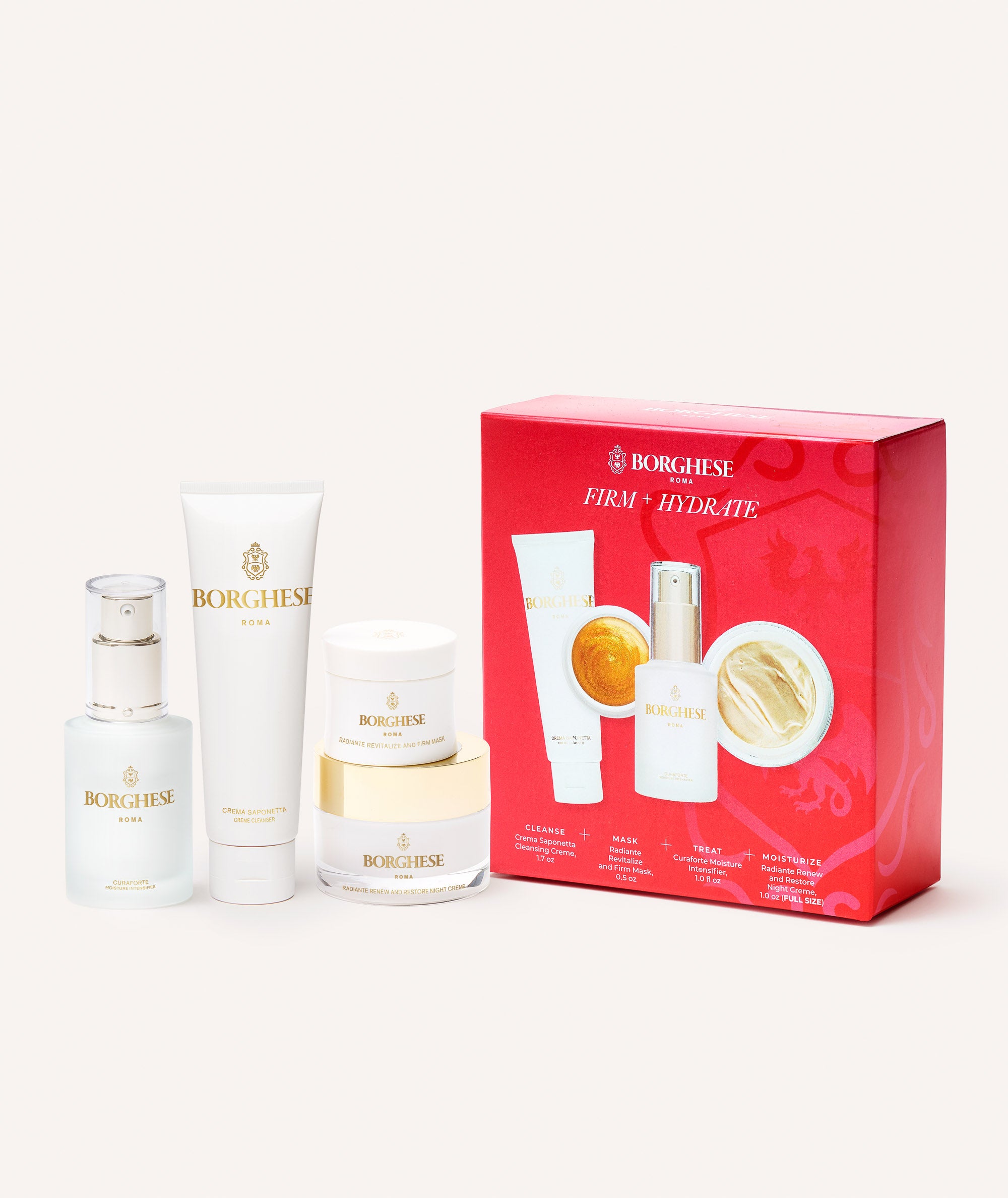 Borghese 4-Piece Firm & Hydrate Gift Set $55 ($159 value)