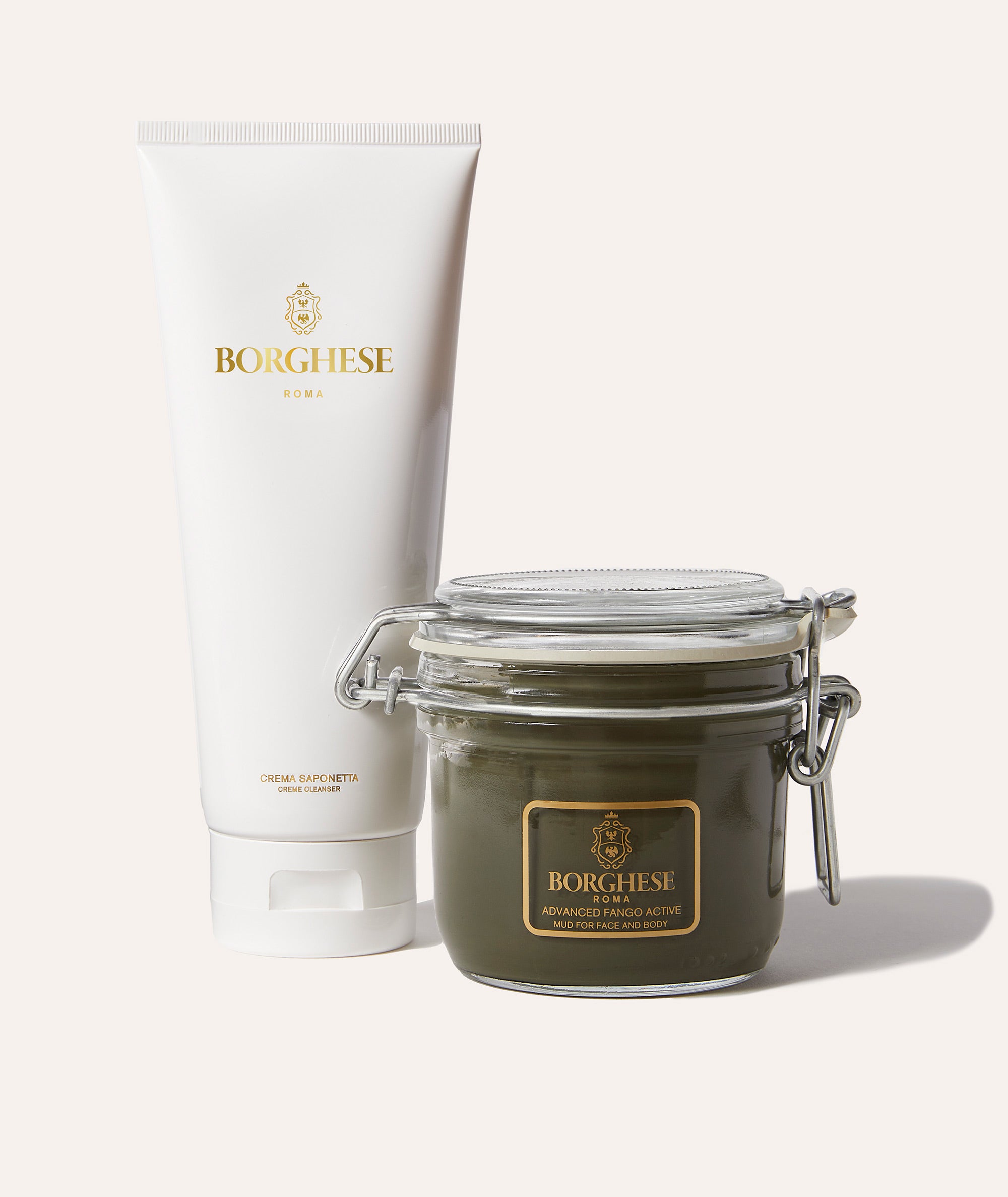 Fresh Start Bundle features Advanced Fango Active Mud and Crema Saponetta