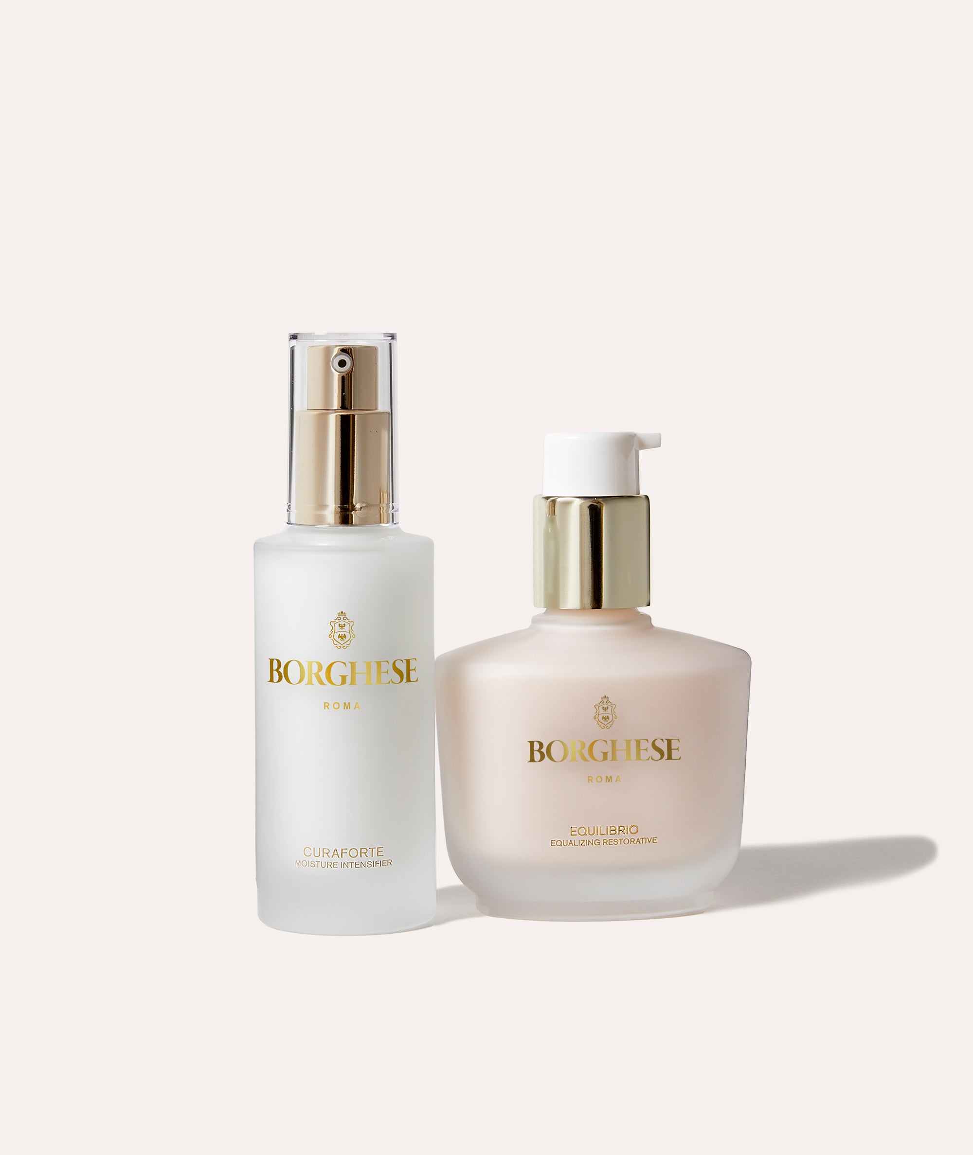 Hydration Boost Bundle features Curaforte Moisture Intensifier and Equilibrio Equilizing Restorative
