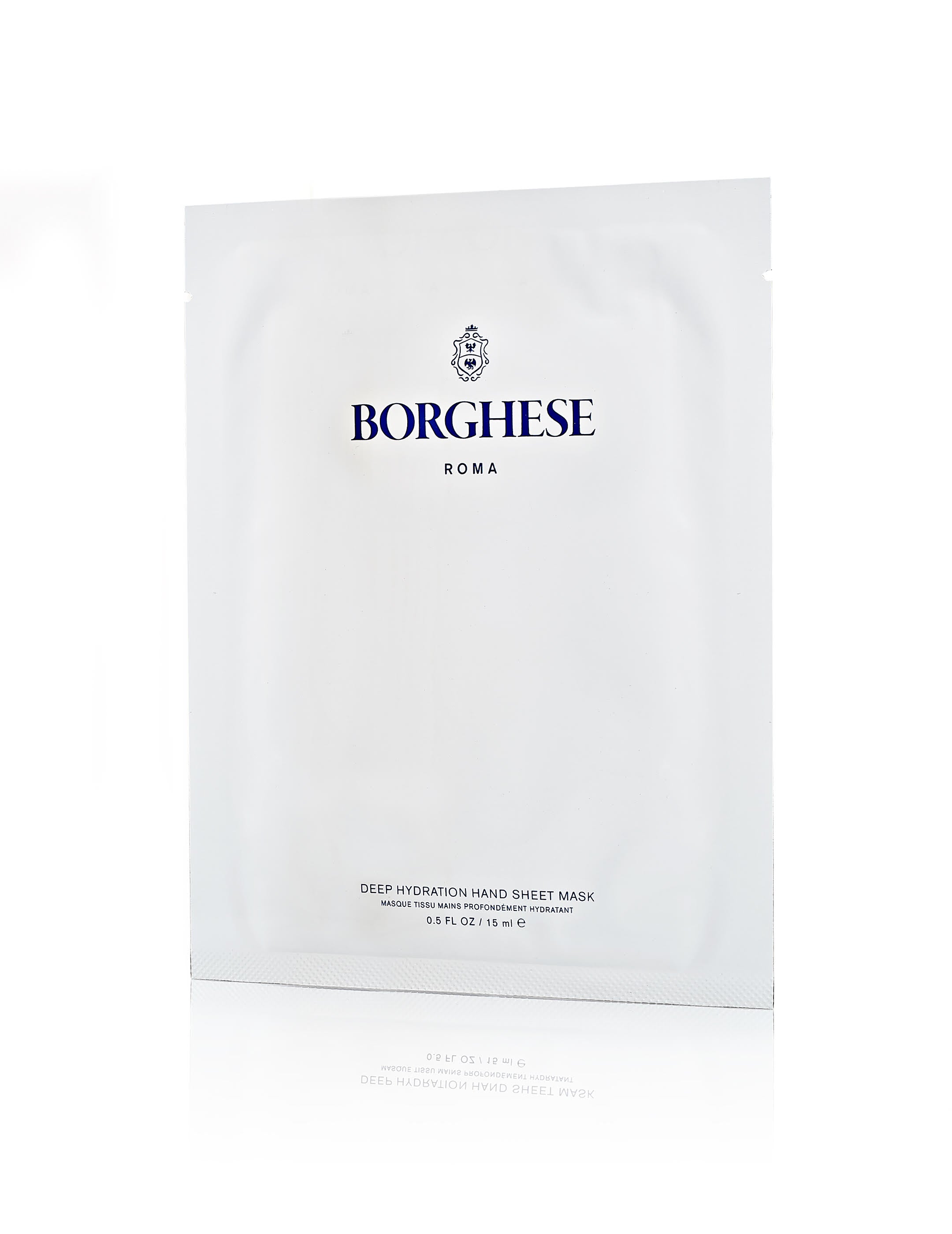 This is a picture of the Borghese Hand Sheet Mask Packette